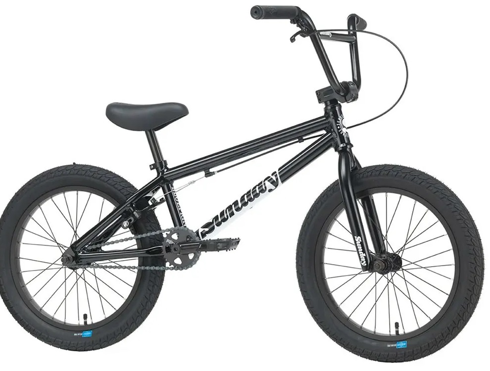 BICICLETA BMX 18 SUNDAY PRIMER ALUMÍNIO - PRETA