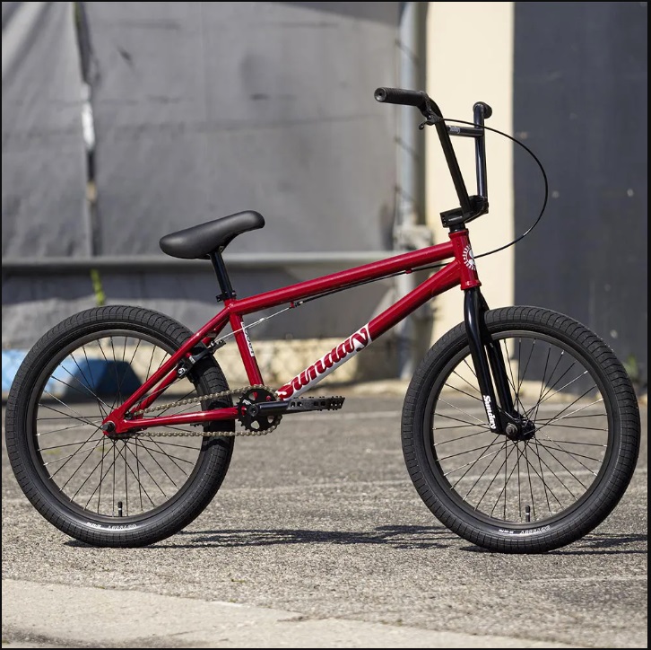 BICICLETA BMX 20 SUNDAY SCOUT 20.75 ou 21 VERMELHO ESCURO
